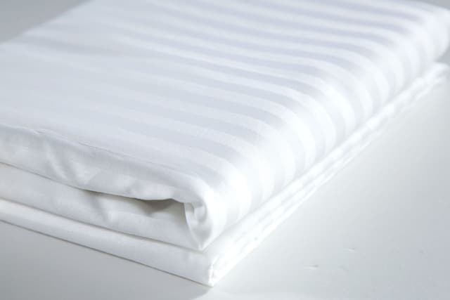 Cotton, Satin stripe Bedsheet 